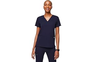 FIGS Casma Scrub Top for Women — Classic Fit, 3 Pockets, Four-Way Stretch, Anti-Wrinkle