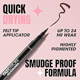Collection Fast Stroke Felt Tip Eyeliner Brown 4ml Long Lasting 24hr view 4
