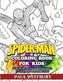 Spider-Man Coloring Book for Kids: Coloring All Your Favorite Spider-Man Characters