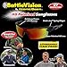 Battle Vision HD Polarized UV Sunglasses by Atomic Beam, Eliminating Glare & Enhancing Color (1 Pair with Case)