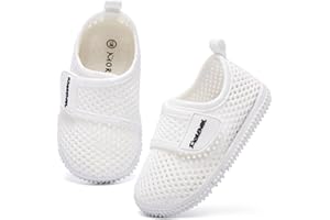 MORENDL Toddler Water Shoes Baby Breathable Mesh Non-Slip Sandals Quick Dry Lightweight Beach Barefoot Shoes
