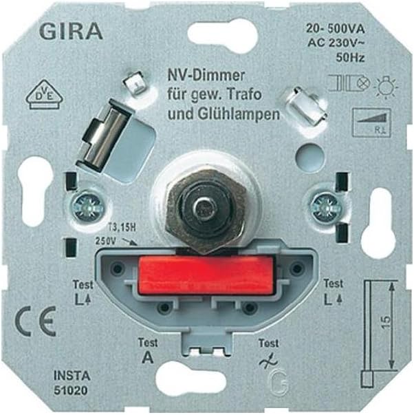 PEHA Dimmer-Inserto 60-600W D 435 Han Adatto A Berker Gira Jung Dimmer