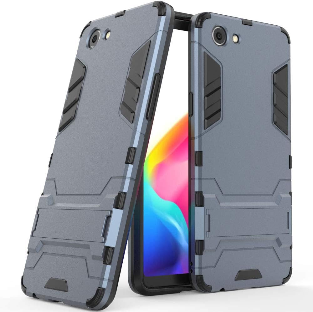 SCIMIN Oppo F7 Youth Hybrid Case, Oppo F7 Youth Shockproof Case, Dual Layer Protection Hybrid Rugged Case Hard Shell Cover with Kickstand for 6.0'' Oppo F7 Youth