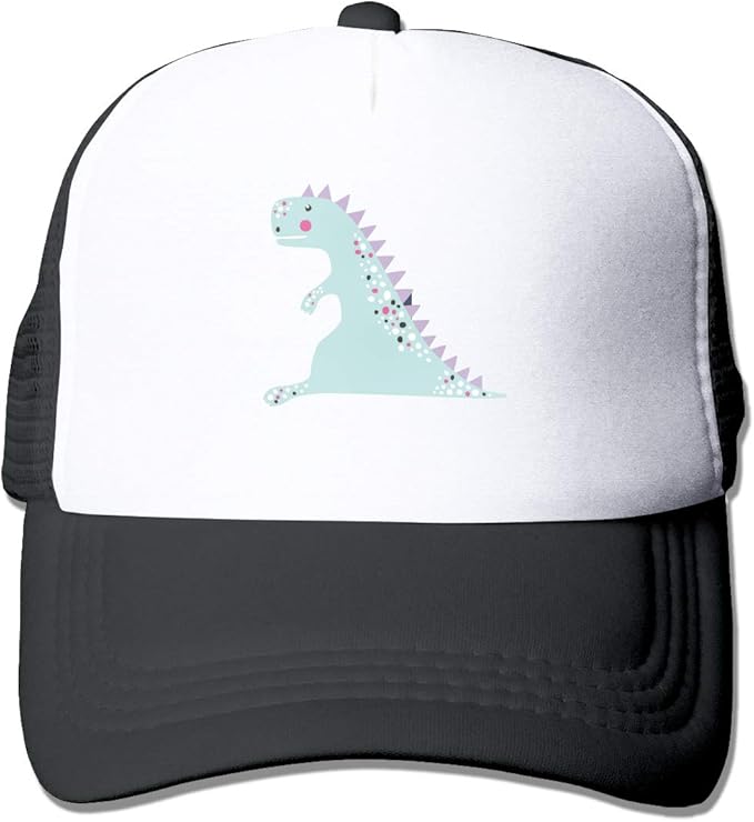 Adult Trucker Hat Magic Dinosaur Custom Mesh Caps Clothing