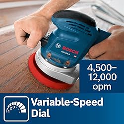 BOSCH GEX33-5N 5 In. Multi-Hole Random Orbit