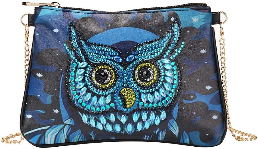 Diamond Painting Bags DIY Owl Special Shaped Diamond Painting Women