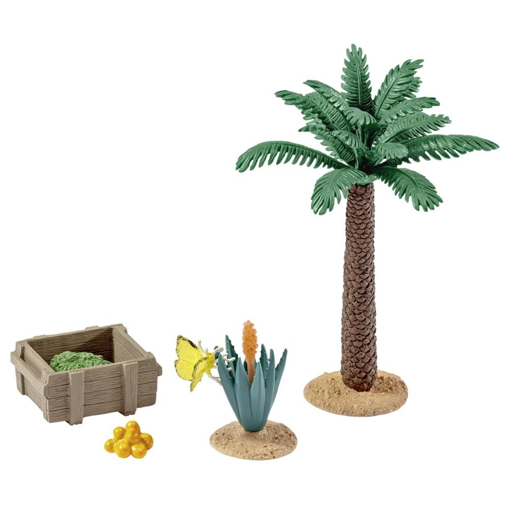 SCHLEICH 42277 - Wild Life Plants and feed set
