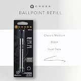 Cross Cross Ballpoint Refill Medium Black 8513-2 2 per Card Authentic view 2