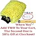 Bee Auto Care Double Chenille Car Wash Mitt and Duster