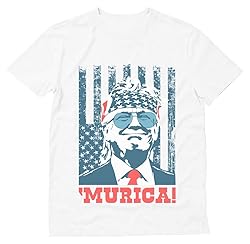 Trump Shirt American Flag Team 'Murica MAGA