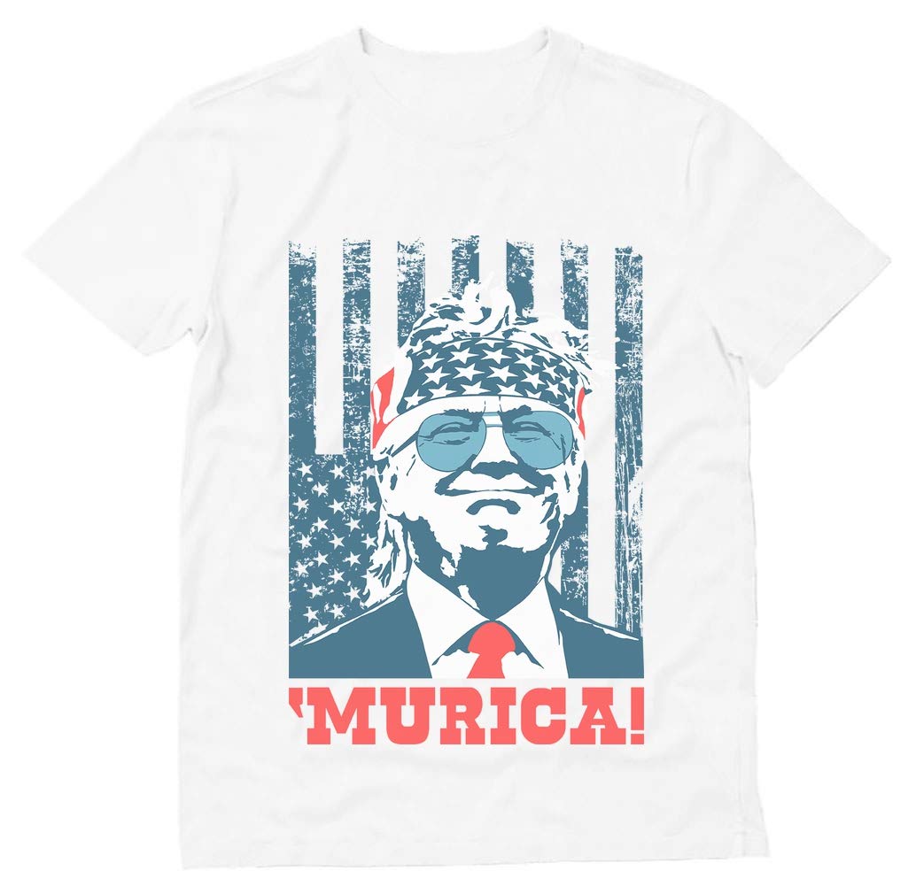 Trump Shirt American Flag Team 'Murica MAGA