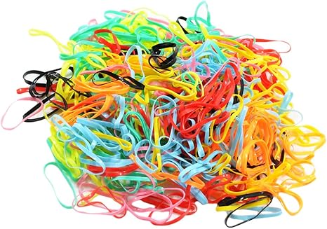 Mini Hair Bands Girl Baby S Elastic Hair Ties Tiny Soft Rubber