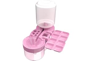 Nettoyeur de pinceaux de peinture, 4 en 1 automatique circulant avec palette et porte-outils de peinture, style 2, outil de n