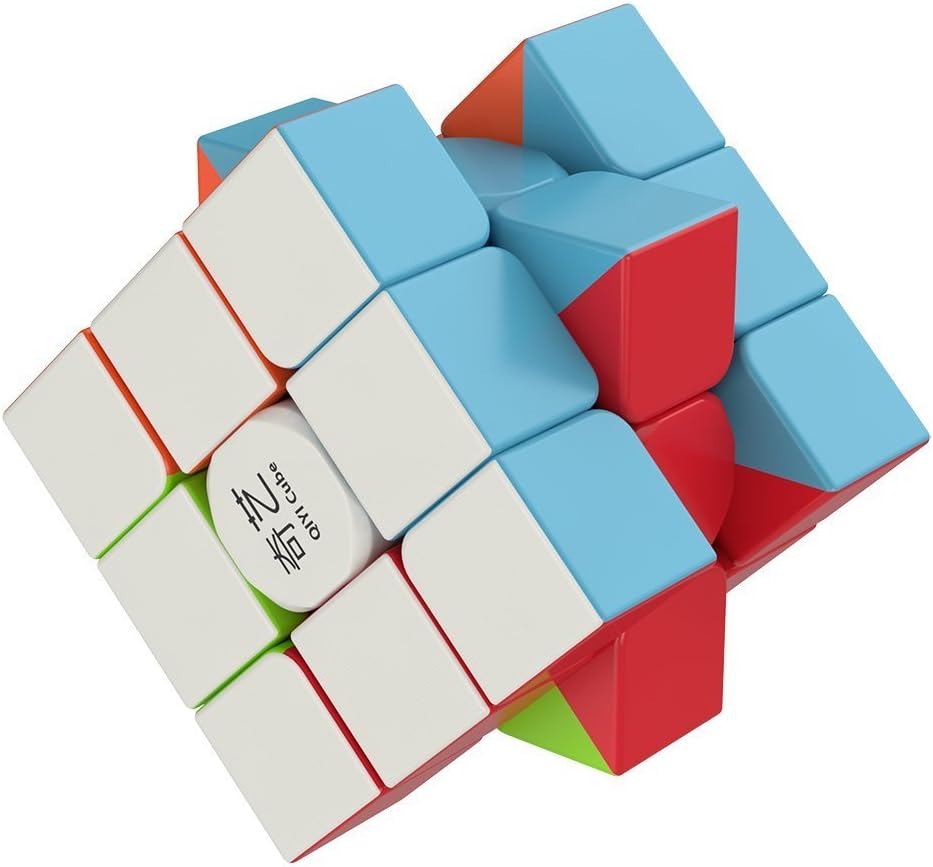 The Amazing Smart Cube [IQ Tester] 3x3 Magic Speed Cube - Anti Stress for Anti-anxiety Adults Kids - Best High Speed Puzzle Toy Turns Quicker and More Precisely