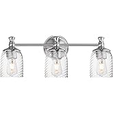 Maxim 21353 Swirl 3 Light 23" Wide Vanity Light - Satin Nickel