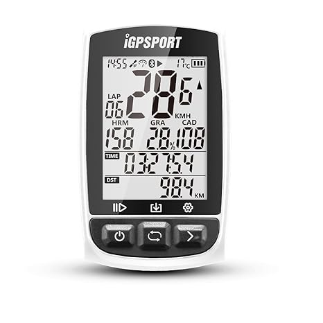 Fahrradcomputer GPS ANT+ Funktion iGPSPORT iGS50E Drahtlose Tachometer Radfahren Fahrrad Kilometerzähler Mit Großen Bildschir