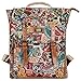 Disney Mickey Pattern Preppy Vintage Style School Book Satchel Backpack Rucksack(bag-063-1)