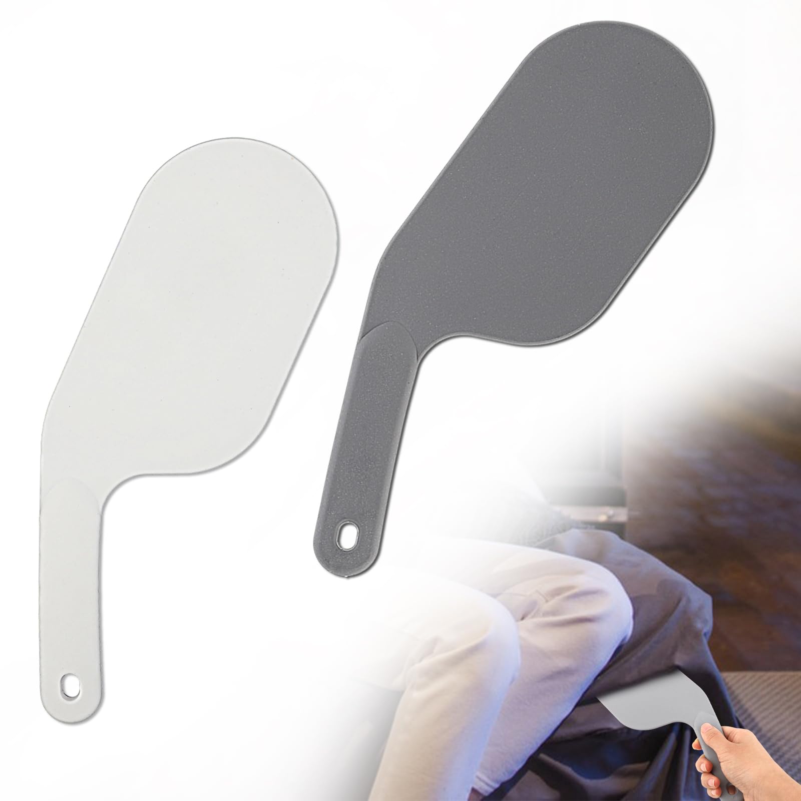 TIESOME 2 Pack Bed Sheet Tucking Tool,Mattress Lifter for Changing Sheets Labour-Saving Bed Sheet Change Tool Bedsheet Change Helper Tucking Paddle for Making Your Bed to Protect Your Nails&Back(30cm)