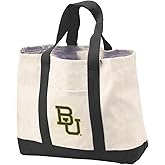 Broad Bay Baylor Tote Bag or OFFICIAL Canvas Baylor University Totes