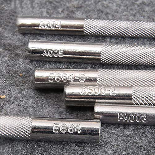 AFCN: New 1 Pcs Leather Printing Tool Alloy Saddle Makin Carving Handmade Craft Working Leather Printed Punch Stamps Tool