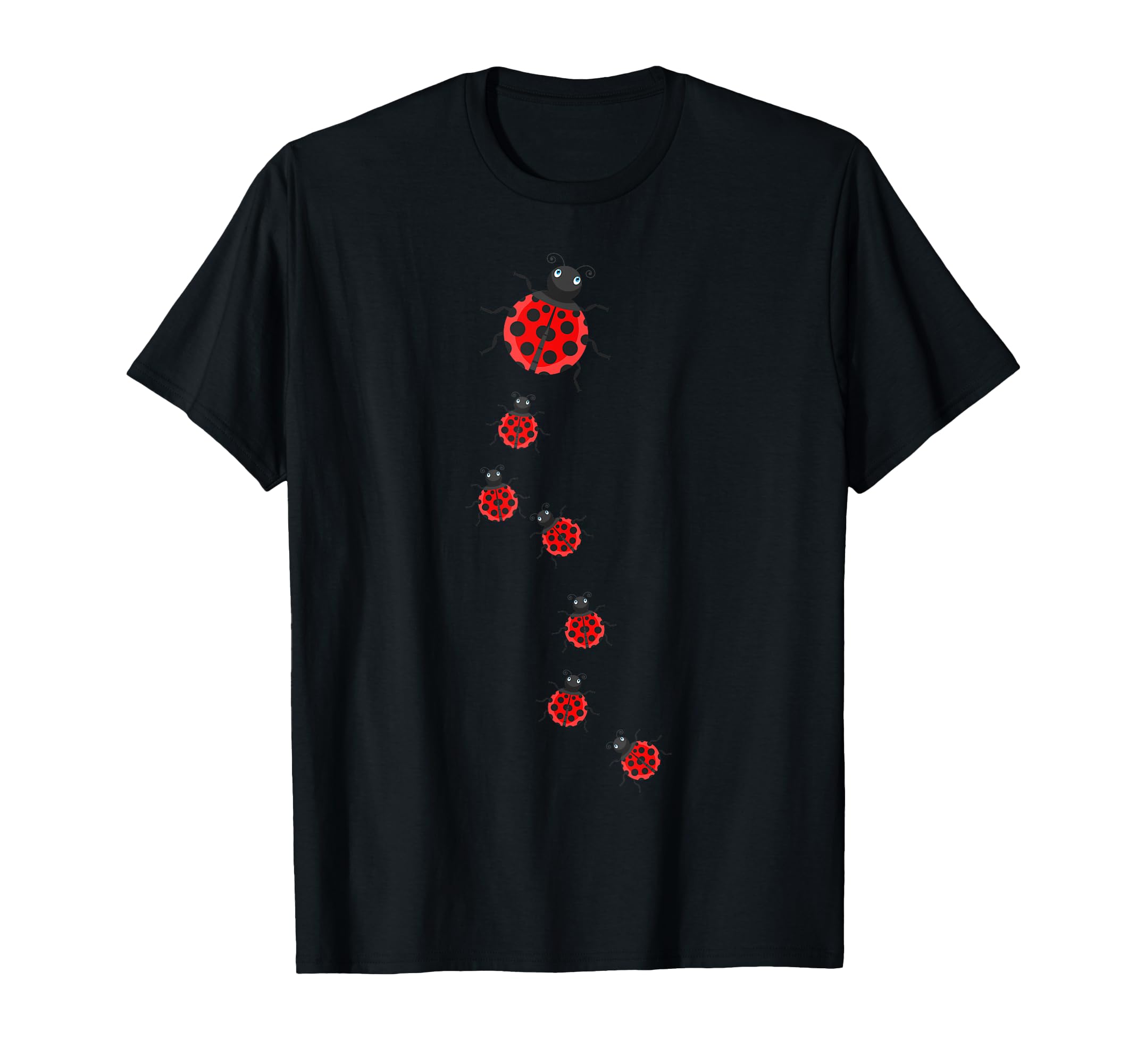 Photo 1 of Ladybeetles Ladybugs Nature Lover Insect Fans Entomophiles T-Shirt