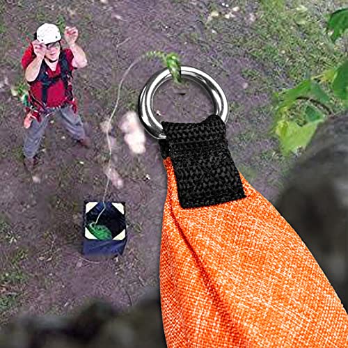 Dawitrly Arborists Throw Weight Bag with DRing and Bottom Loop for