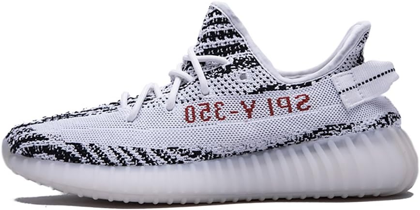 Mens Womens Fashion Sneakers Lace-up Lightweight Sneakers Popular Zebra Shoes Multi Size: Men US7.5=EUR 40 2/3