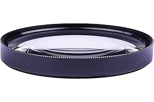 DIGITAL NC 10x High Definition 2 Element Close-Up (Macro) Lens for Nikon, Canon, Sony, Panasonic, Fujifilm, Pentax & Olympus DSLR's (55mm)