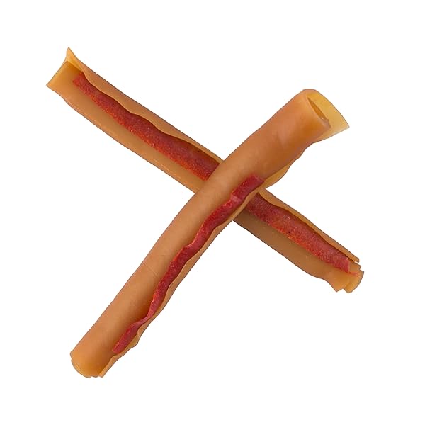 SMARTBONES SMARTSTICKS WITH REAL PEANUT BUTTER RAWHIDE-FREE CHEWS FOR DOGS, 10 COUNT