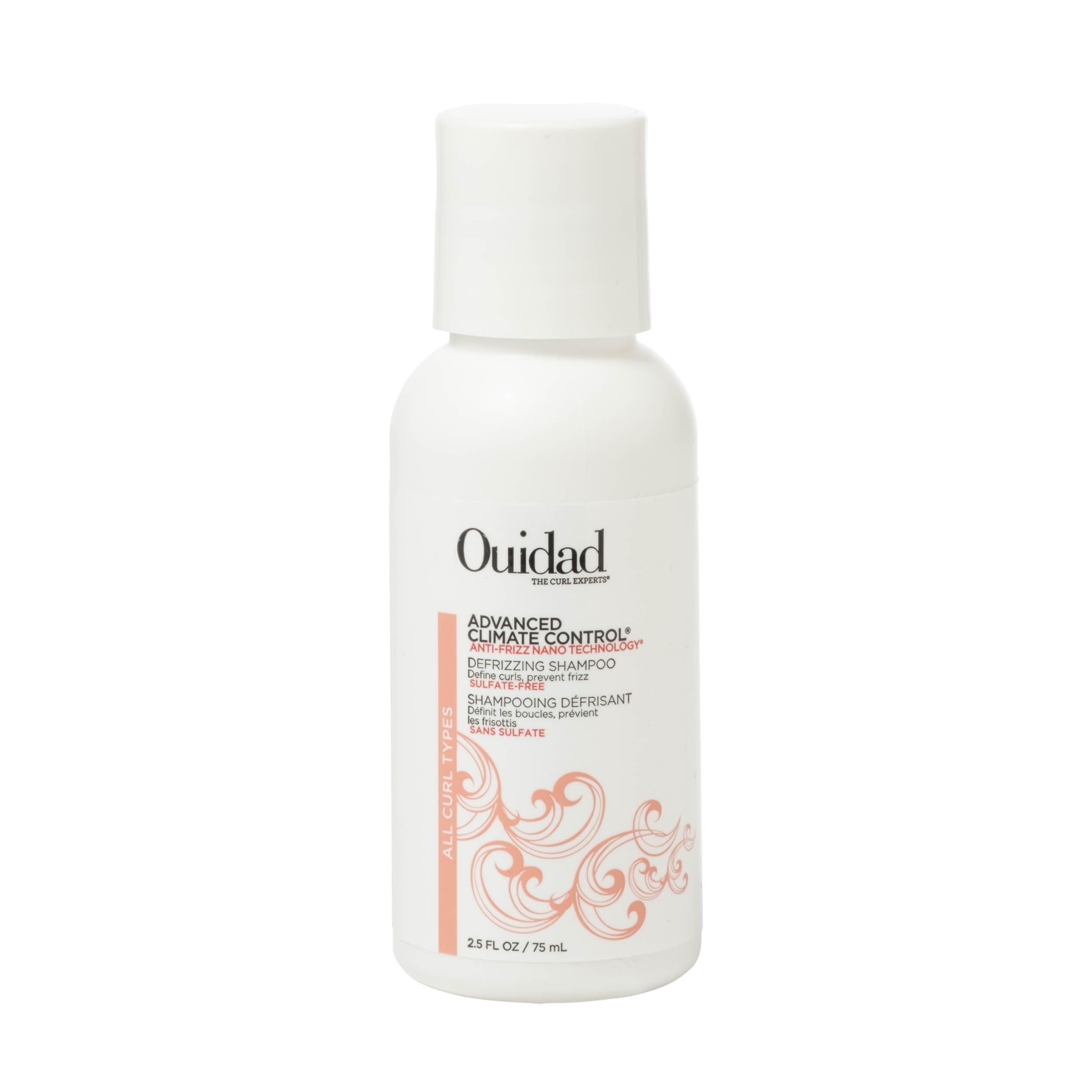 Ouidad Advanced Defrizzing Shampoo, Defines Curls Frizz Free 74ml