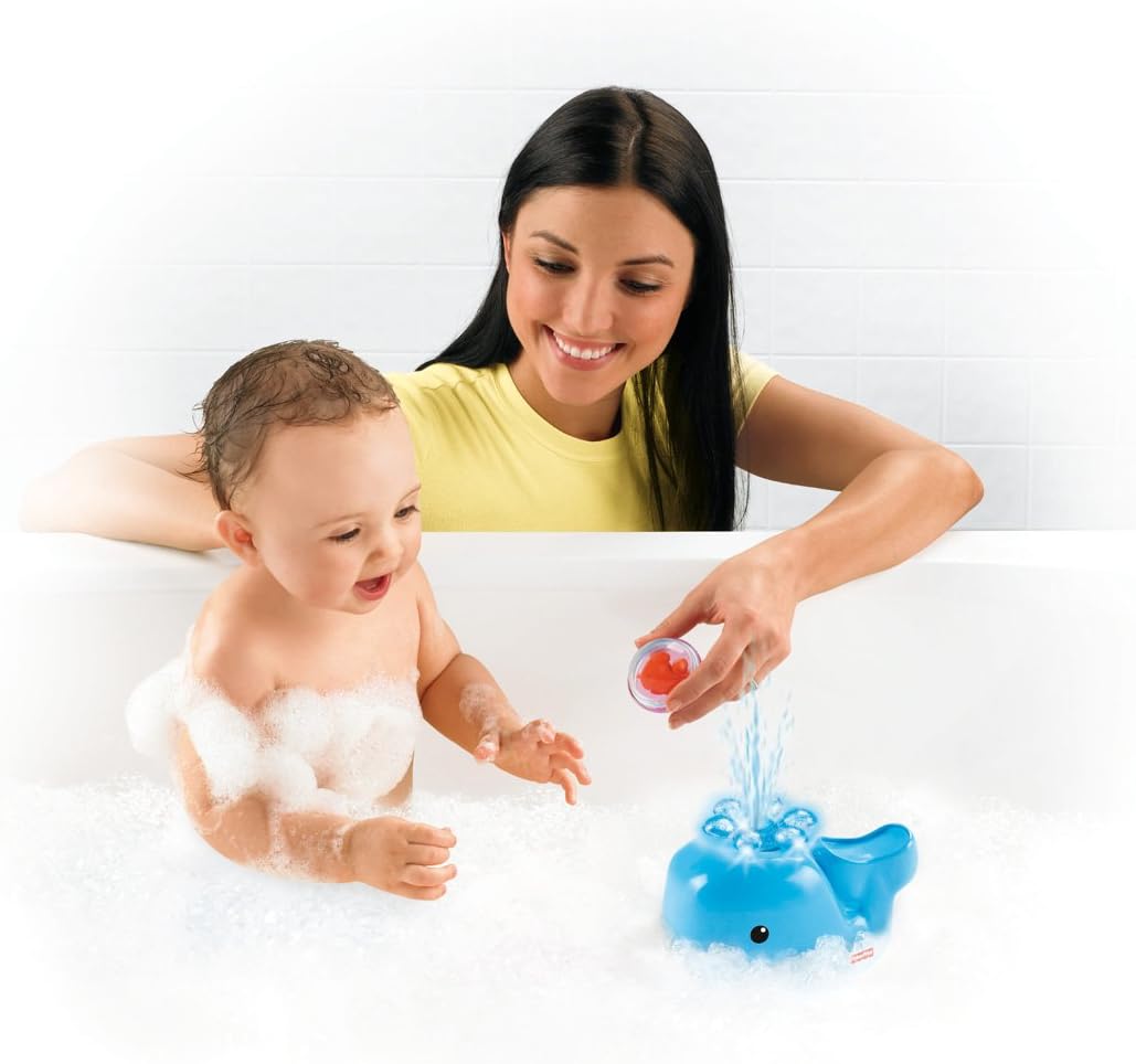 fisher price whale bath toy