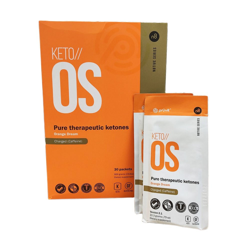 KETO//OS Orange Dream 2.1 CHARGED, BHB Salts Ketogenic Supplement
