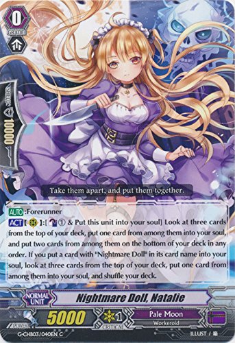 Nightmare Doll, Natalie - G-CHB03/040EN - C - G Character Booster 3: Rummy Labyrinth Under the Moonlight