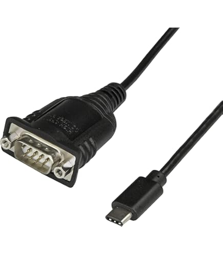 Amazon.com: StarTech.com USB C to Serial Adapter Cable with