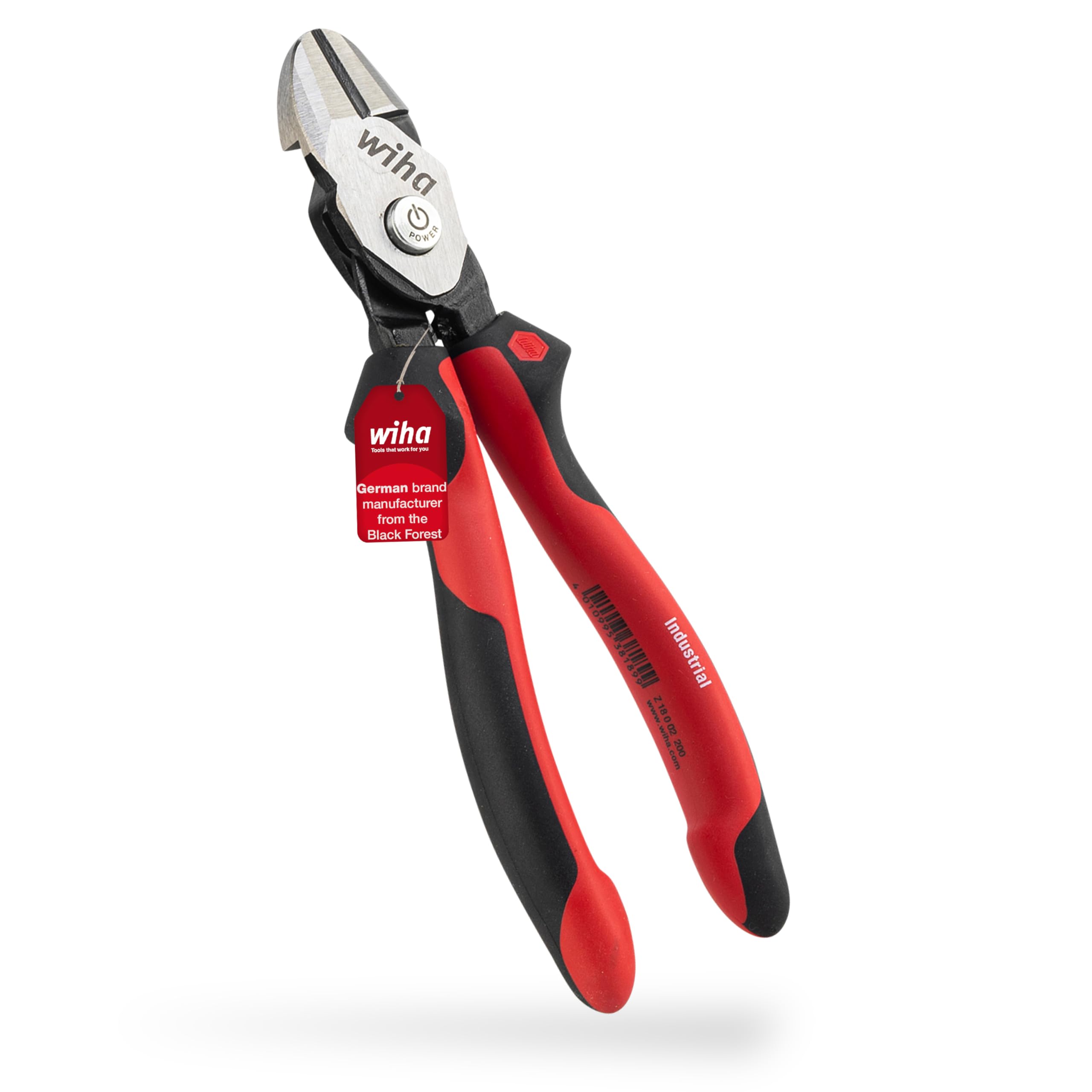 Wiha Z 18 0 02 200 mm Industrial, Red, (38189)