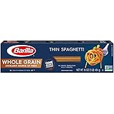 Whole Grain Pasta, Thin Spaghetti, 16oz,(Pack of 4)
