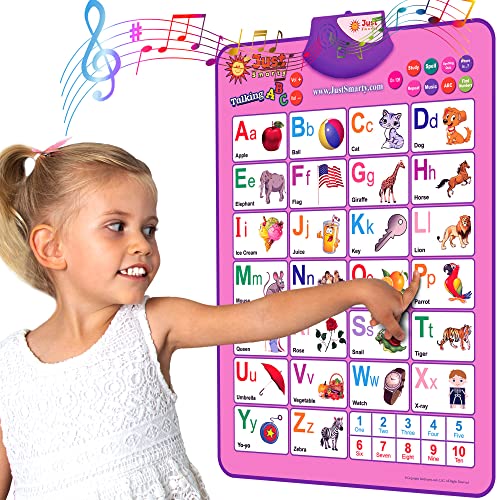 Just Smarty Interactive Alphabet Wall Chart Talking ABCs 123s Music Just smarty interactive alphabet wall chart talking abcs 123s music