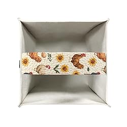 Talayituse Rooster Chicken Sunflower Egg Print