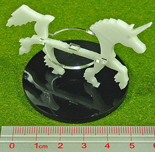 Unicorn, Character Mount Marker, White , 50mm Base (1)