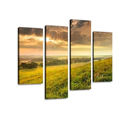 Amazon Com Dramatic Sunrise Over The Kansas Tallgrass
