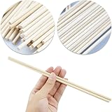 SZCXDKJ 50 Pack Unfinished Wood Dowels 250mm x 5mm for Crafts DIY view 3