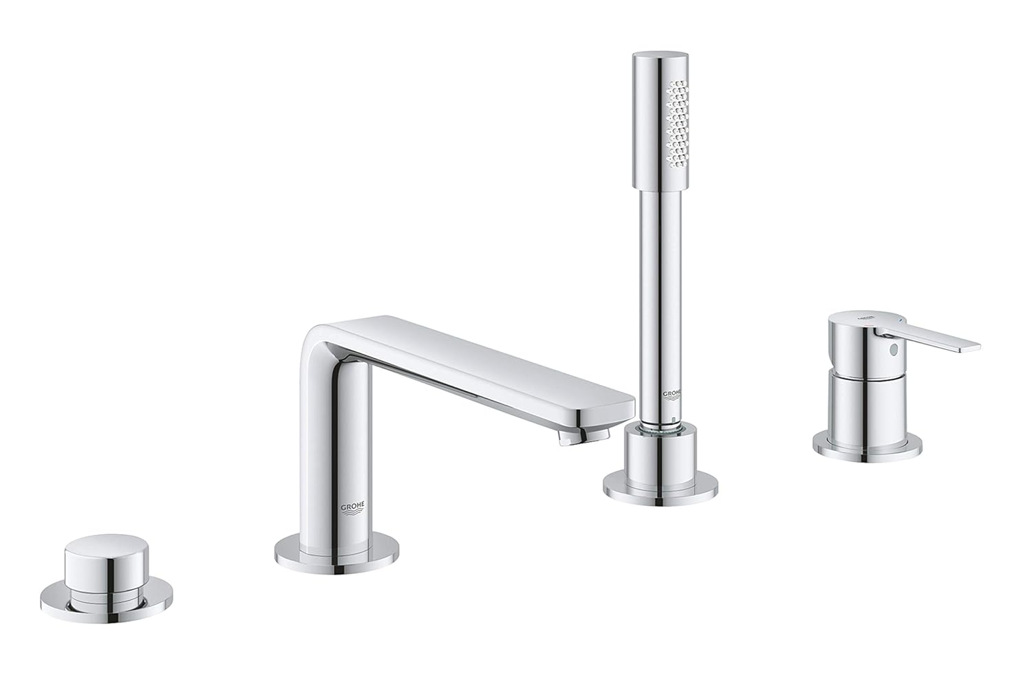 Grohe 19577001 Lineare Four Hole Bathtub Faucet With Handshower In