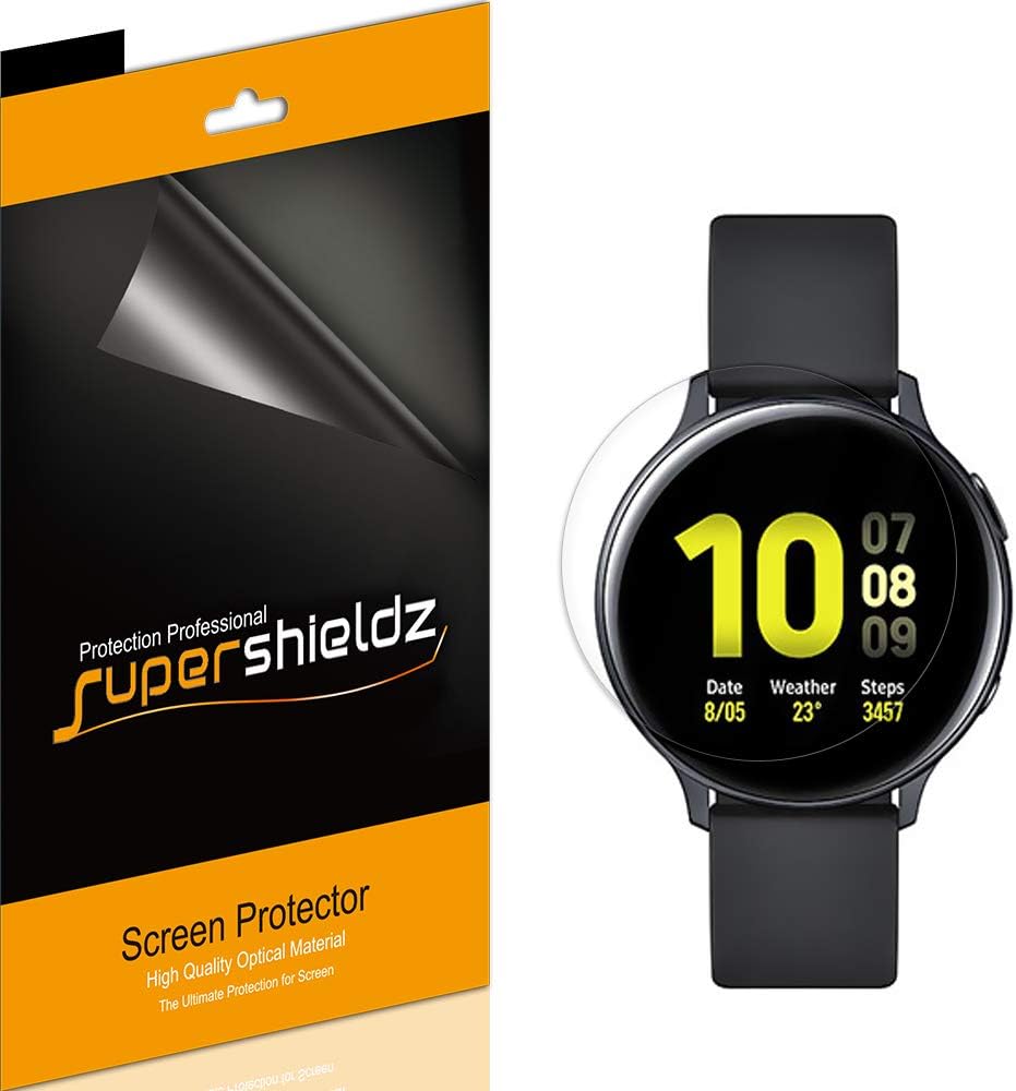 3 Pack Supershieldz For Samsung Galaxy Watch Active2 Active 2 44mm Screen Protector Full Coverage High Definition Clear Shield Tpu Amazon Ca Cell Phones Accessories