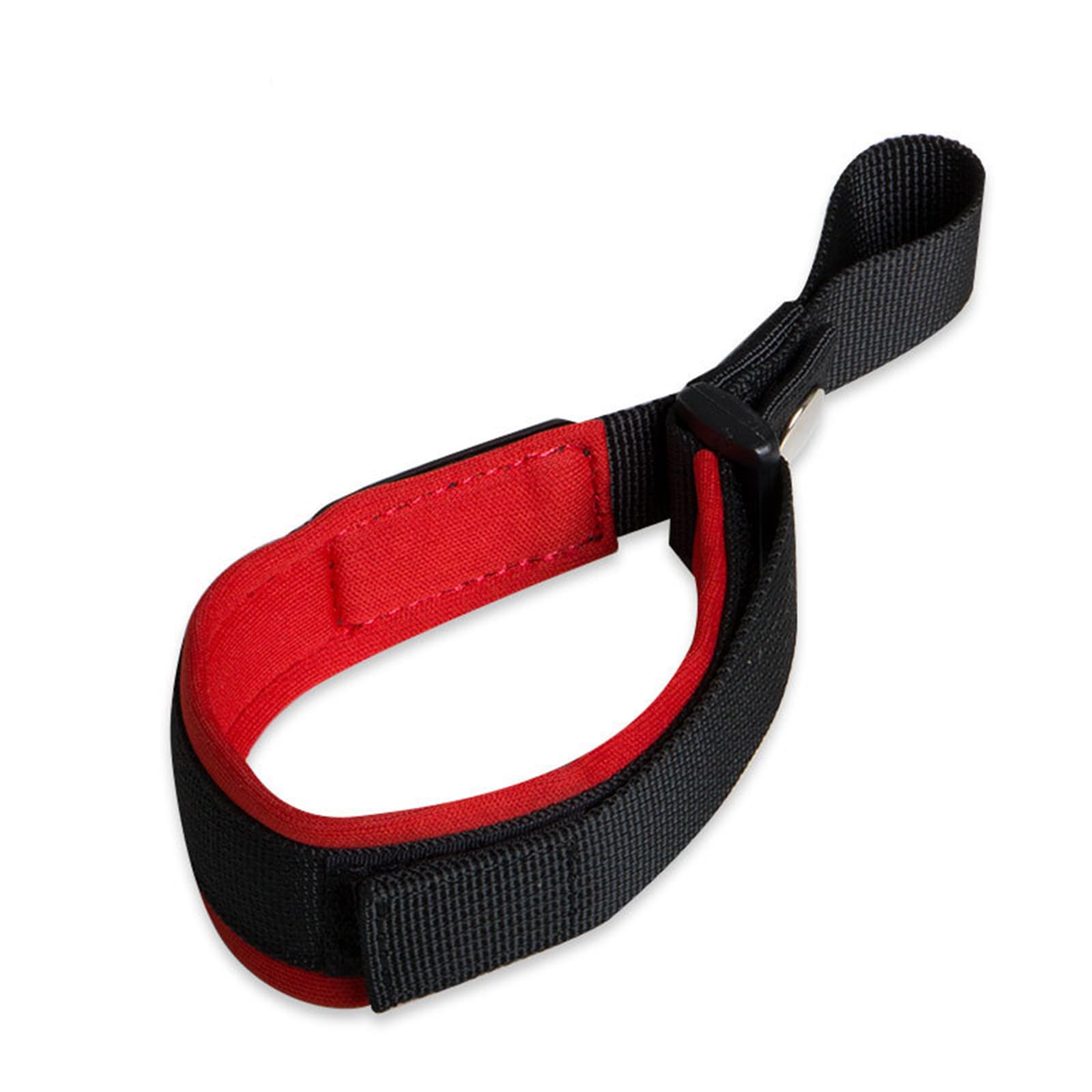 ZaishunNT Dog Seat Belt Wrist Safety Strap Retractable Hands Free Wrist Strap for Medium to Large Dogs (Red)