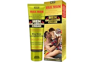 INGZY Men's Massage Cream Penis Becomes Longer Thicker Enhancement Men Energy for Care Delay Performance Boost Strength (50g) (Yellow)