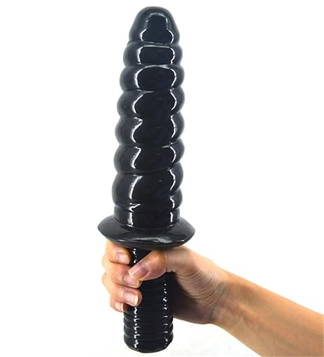 Realistischer Doppelgriff Dildo Conch Form Riesige Anal Plugs Masturbation