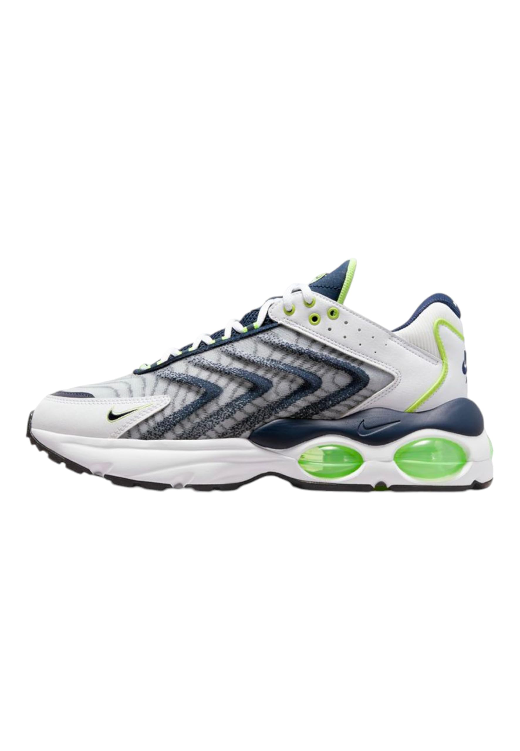 Nike Men's Air Max TW Running Shoes, White/Midnight