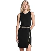 Michael Kors Womens Astor Stud Sleeveless Mini Dress