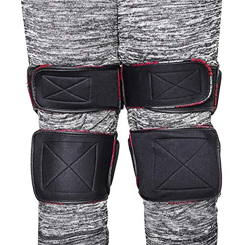 1 Pair Knee Pads Stainless Steel Motorcycle Motocross Racing Protective Gear Protector Guards Sports Armor Kit - Thumbnail 6