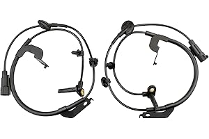 RUIZURE Front ABS Wheel Speed Sensor Left Right fit for 09-20 Dodge Journey, 08-14 Dodge Avenger, 07-10 Chrysler Sebring 200, 2008 2009 2010 2011 2012 2013 2014 2015 2016 2017 2018 2019 2020, ALS2408 ALS2410